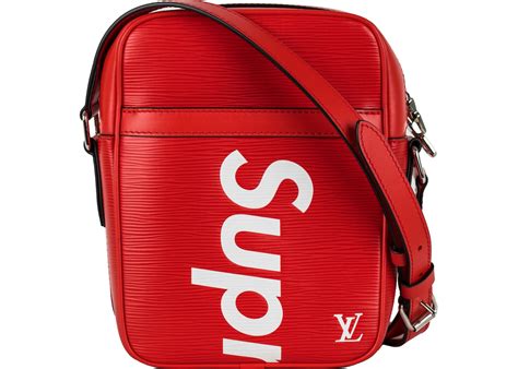 louis vuitton x supreme danube epi pm red replica|louis vuitton epi pm.